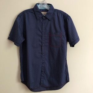 Italia Short Sleeve Button Up